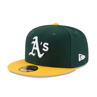 【NEW ERA】MLB 奧克蘭 運動家 59FIFTY 正式球員帽 通用 雙色 棒球帽【ANGEL NEW ERA】