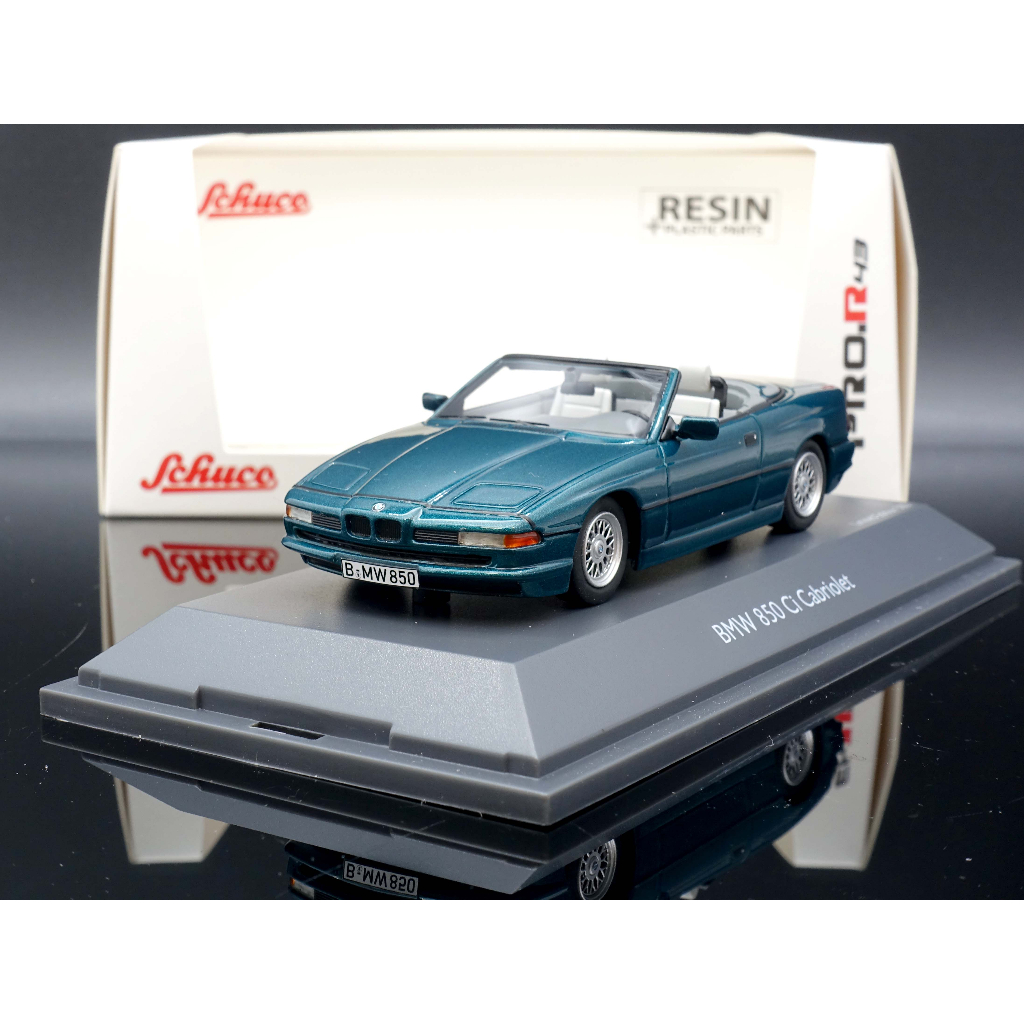 Schuco BMW 850 Ci Cabriolet grün metallic 450915000 | - Lkw