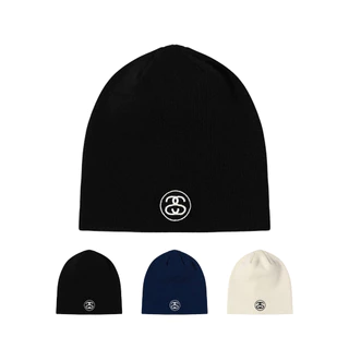 STUSSY 細針毛帽 SMALL SS-LINK SKULLCAP 多色 針織 毛帽 情侶帽  ⫷ScrewCap⫸