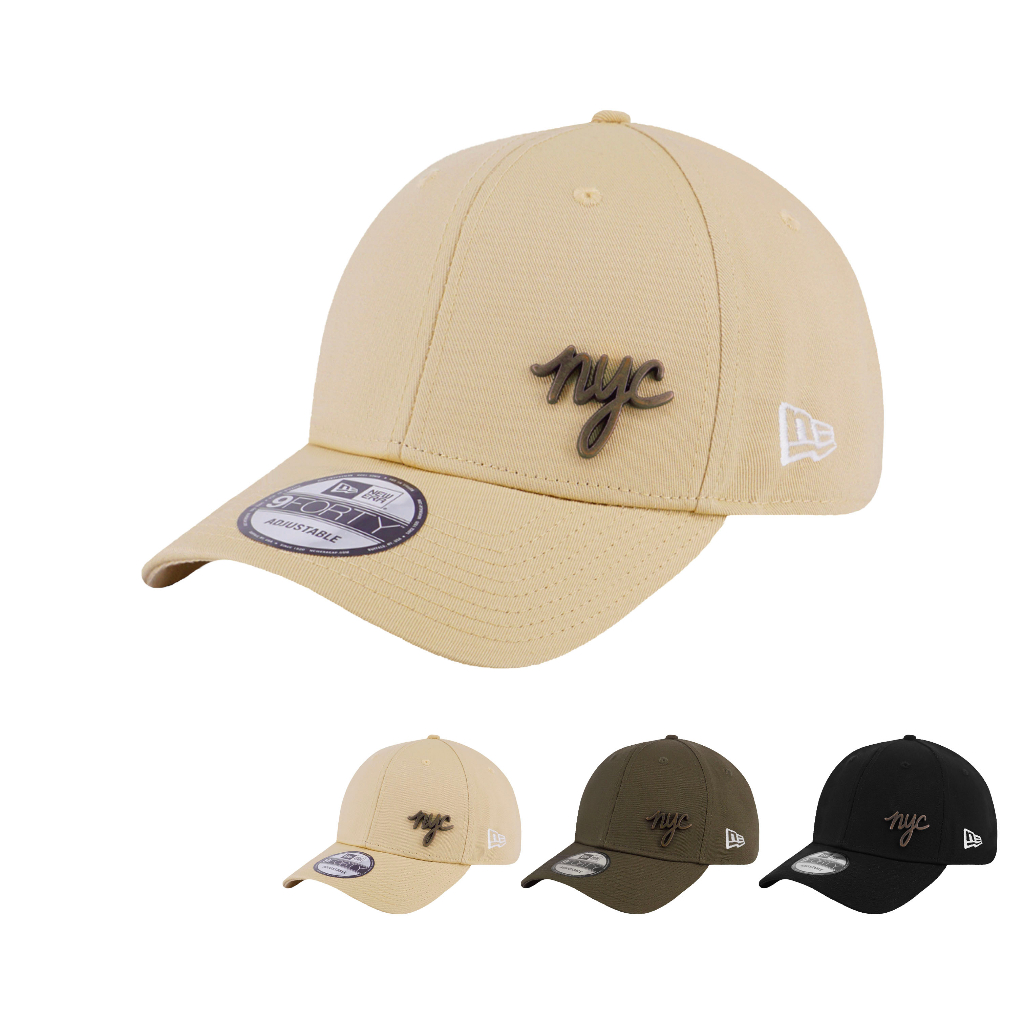 NEW ERA 9FORTY 940 NYC 鐵牌METAL BADGE 多色老帽棒球帽【TCC 