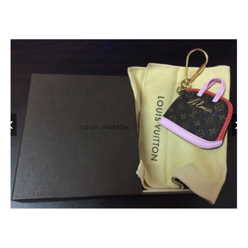 Louis Vuitton Speedy monogram bag charm (M00544)