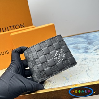 LOUIS VUITTON wallet N60053 Portefeiulle Amerigo Damier Grafitto