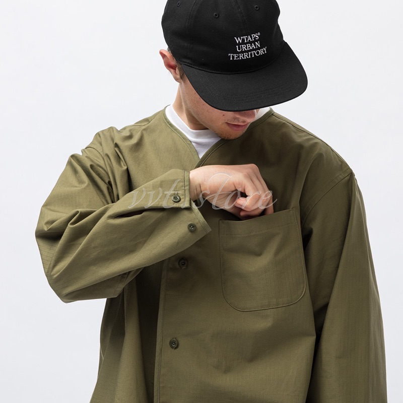 WTAPS 23AW SCOUT / LS / COTTON. RIPSTOP. SIGN 長袖襯衫外套| 蝦皮購物