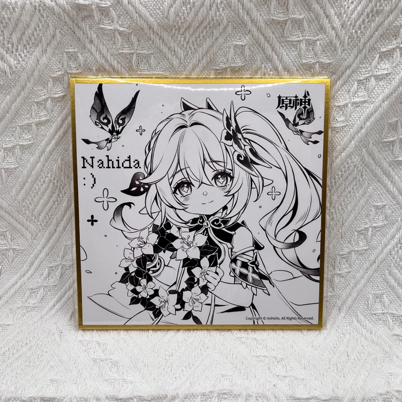 食品・日用品 半額ストア 現貨🌟原神官方角色紀念色紙主題系列第三期Fes 限定2023嘉年相聚 紙製品