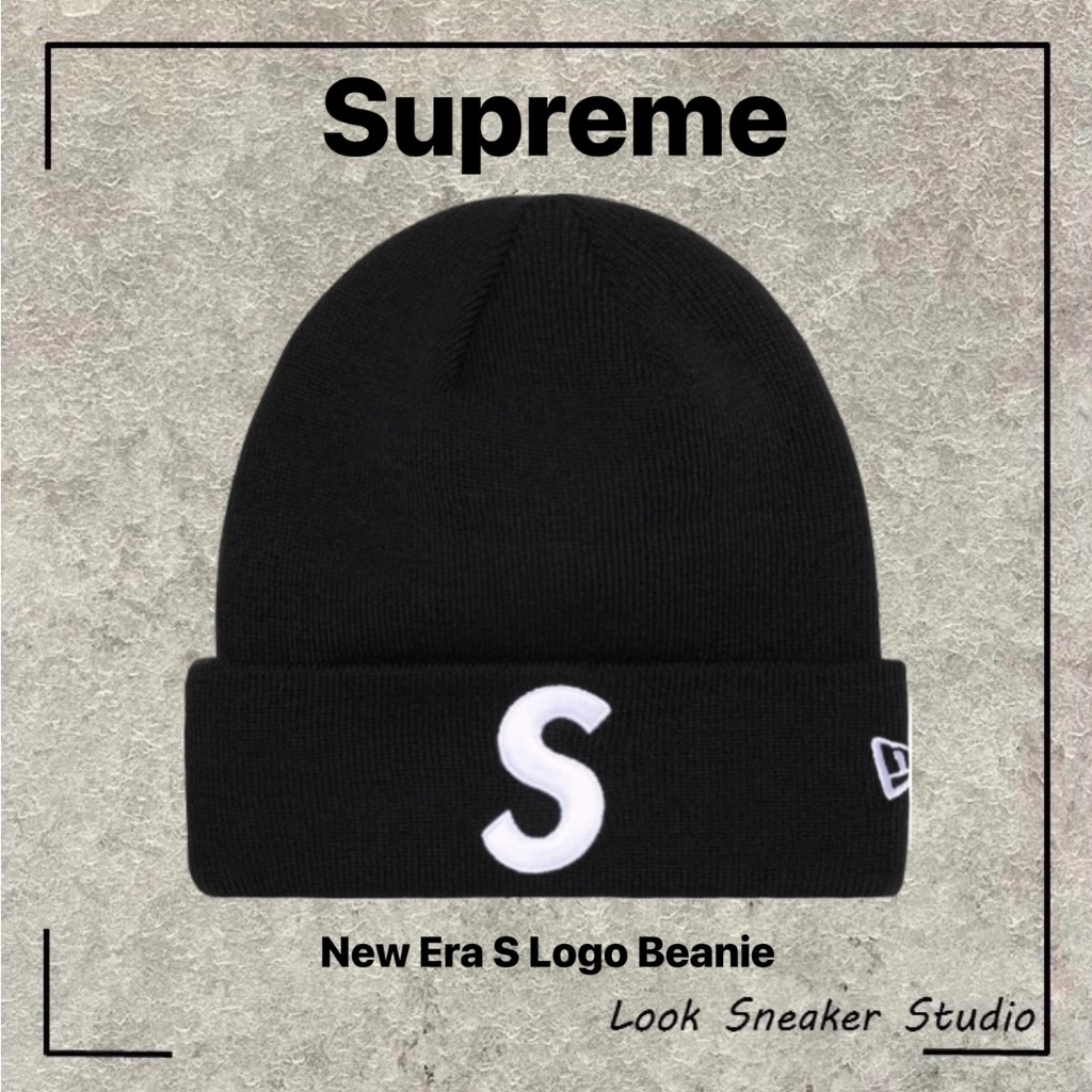 新品 Supreme New Era S Logo Beanie 23FW 秋冬 - ニットキャップ/ビーニー