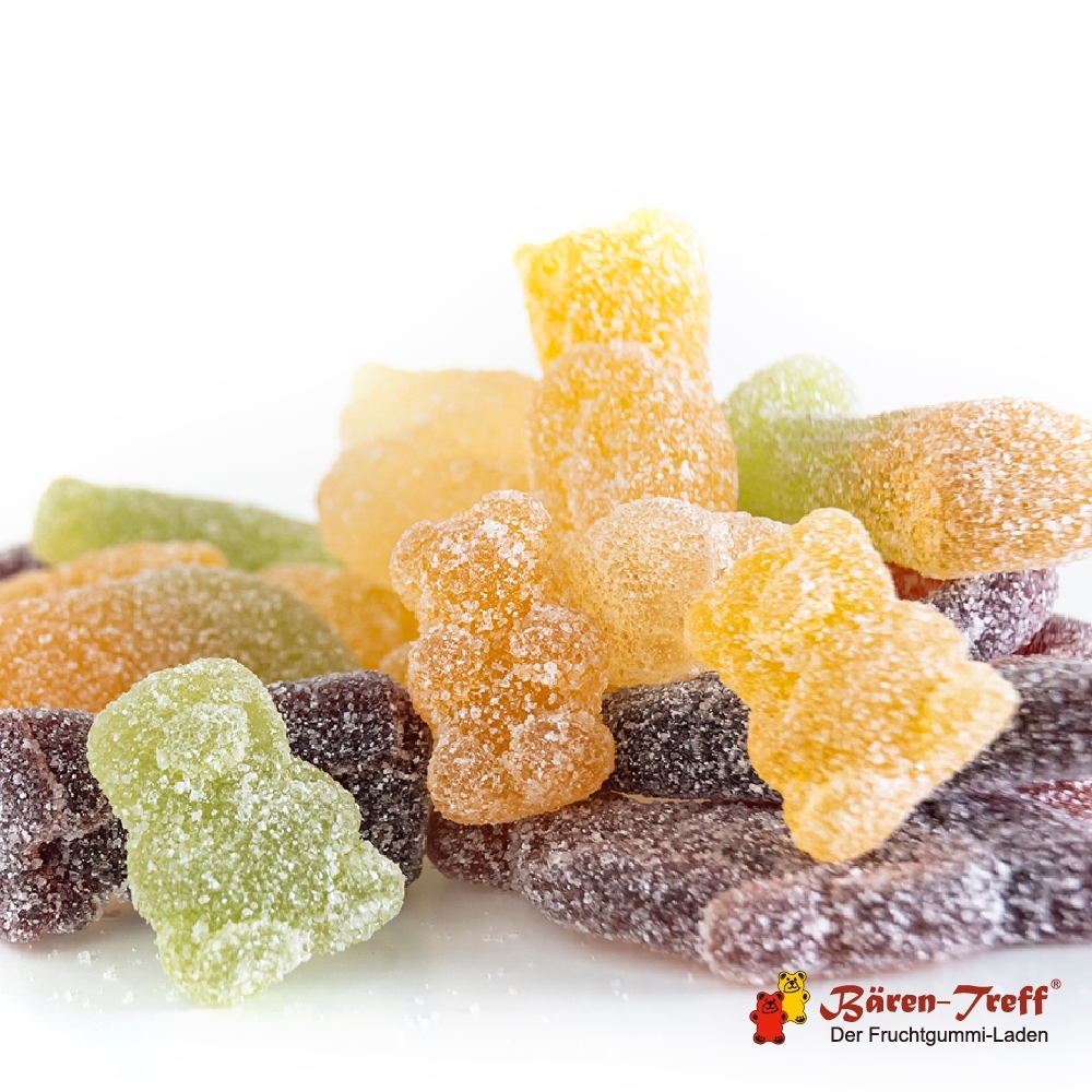 Baren-Treff 德國派對熊 綜合酸甘甜果汁軟糖50g 天然蔬果萃取 無人工色素 無麩質 無乳糖 | 蝦皮購物