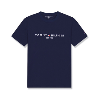 Áo Sơ Mi Nam Tommy Hilfiger Micro Geo Trắng Tay Ngắn