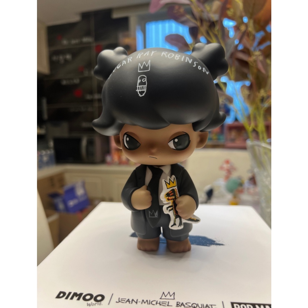 Dimoo 讓-米歇爾·巴斯奎特 大娃 設計師公仔 藝術家手辦 玩具 泡泡瑪特 popmart 潮玩 盲盒 創意禮物 | 蝦皮購物