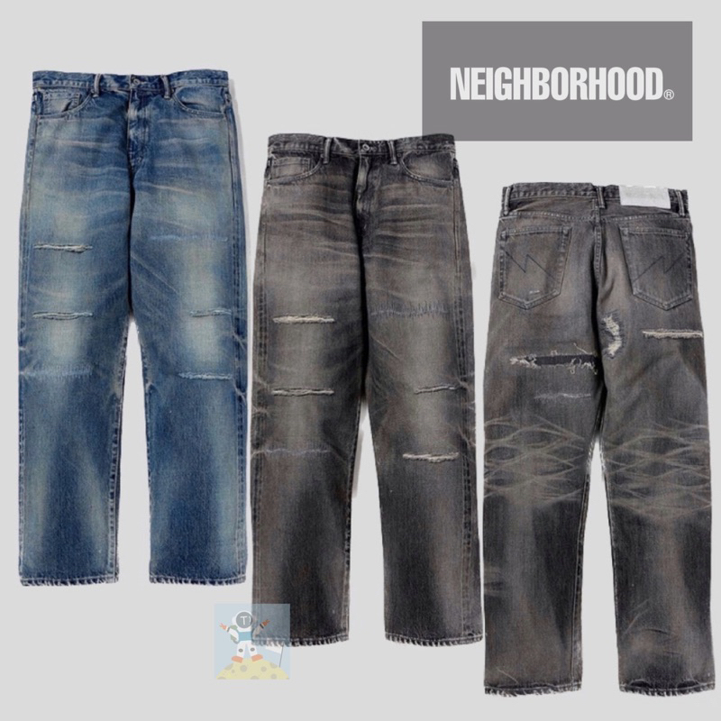 NEIGHBORHOOD 23AW SAVAGE DENIM DP BASIC PANTS 伊勢丹限定 休閒褲 牛仔褲