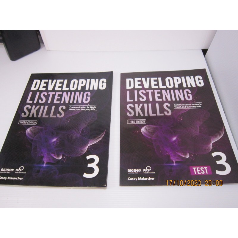 「二手書」(附CD) 課本 3/e Developing Listening Skills 3 | 蝦皮購物