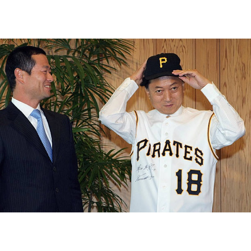 全新附吊牌MLB 代購背號T 桑田真澄短T KUWUTA 匹茲堡海盜隊球衣