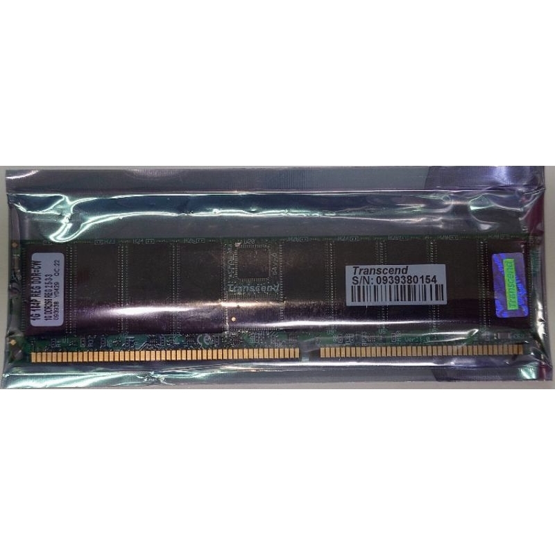 [全新未拆] [機房備品] 伺服器用 記憶體 創見 高品質 DDR 266 RAM 1GB REG ECC | 蝦皮購物