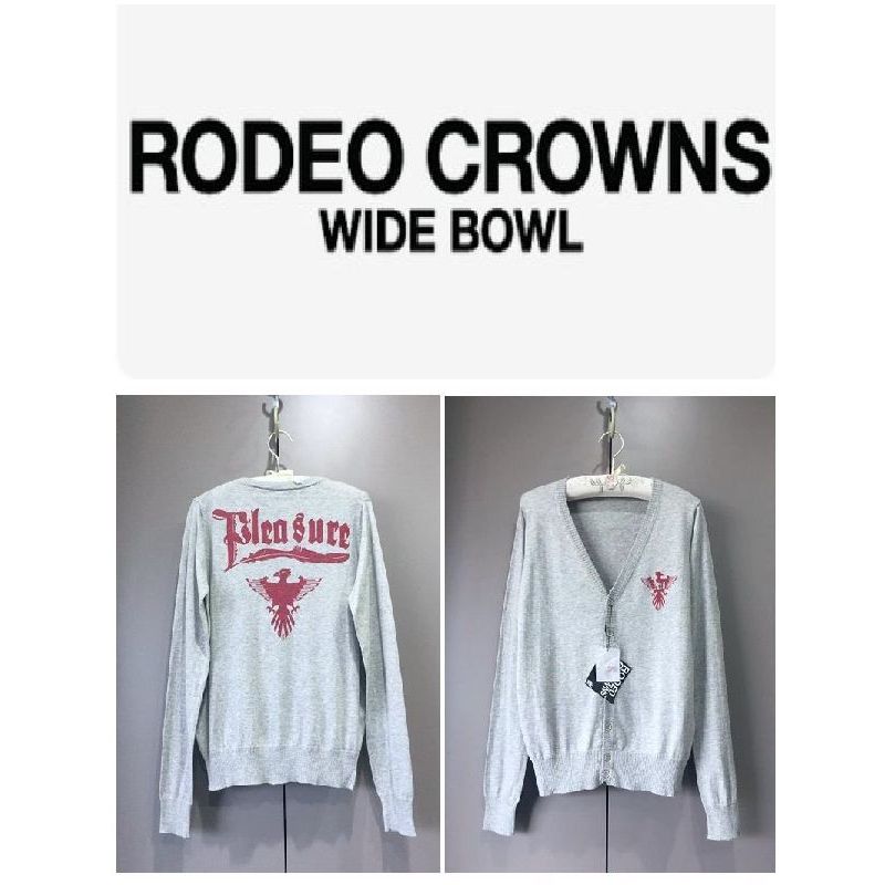 飄舞衣世界《【男裝】日本潮牌rodeo crowns》淺灰色棉質開襟五分袖小