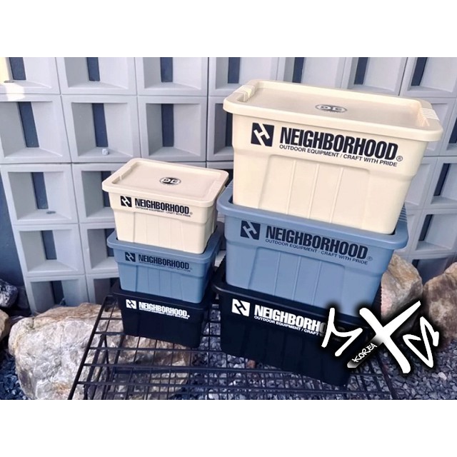 🔸MXS🔸買五送一🔸日本直送NEIGHBORHOOD SRL 收納箱（三色） | 蝦皮購物