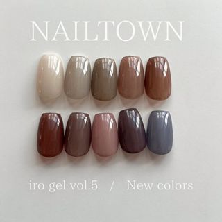 日本代購IRO GEL/NAIL TOWN×natsuki nail 靜暮色特殊色系| 蝦皮購物