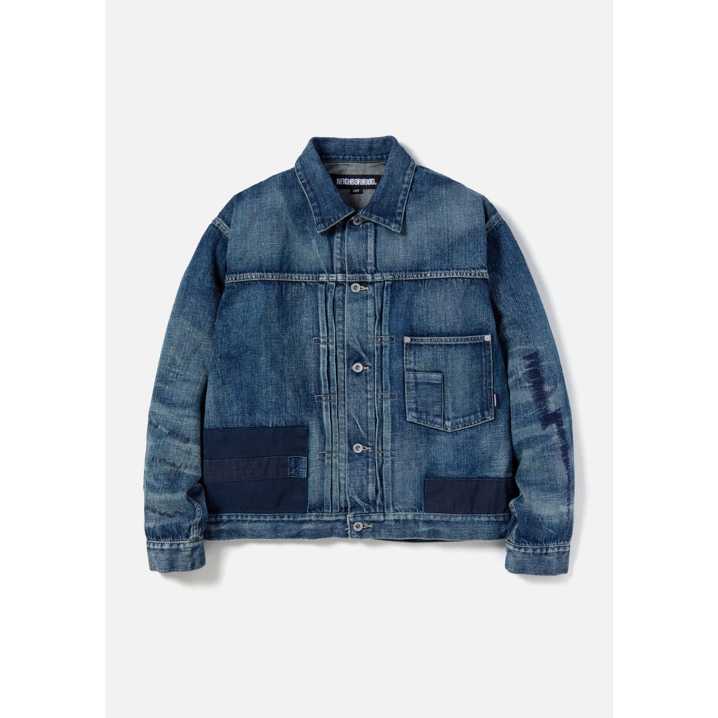 AllenTAPS】NEIGHBORHOOD 23SS SAVAGE DENIM TYPE-1 JACKET | 蝦皮購物