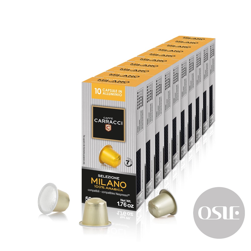 【大量優惠】100顆/10盒/箱 咖啡膠囊 義大利CARRACCI 雀巢 Nespresso Original | 蝦皮購物