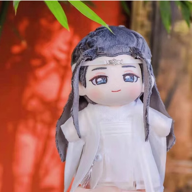 現貨) 陳情令魏無羨藍湛肖戰王一博聽學服夜獵服莫玄羽.罰跪服15+20CM