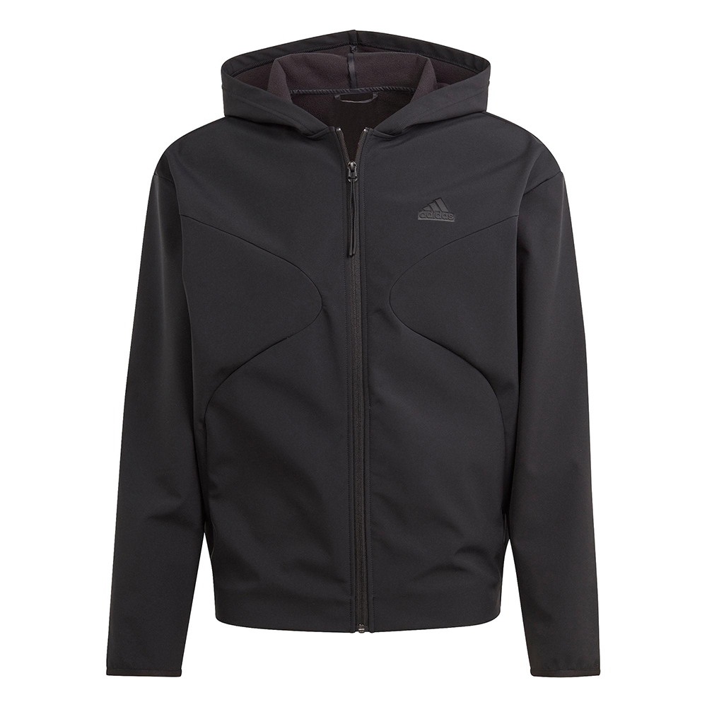 【ADIDAS】愛迪達 U CE Q4 FZHD 男裝 休閒 連帽 輕量 黑 外套 -IJ6092 | 蝦皮購物