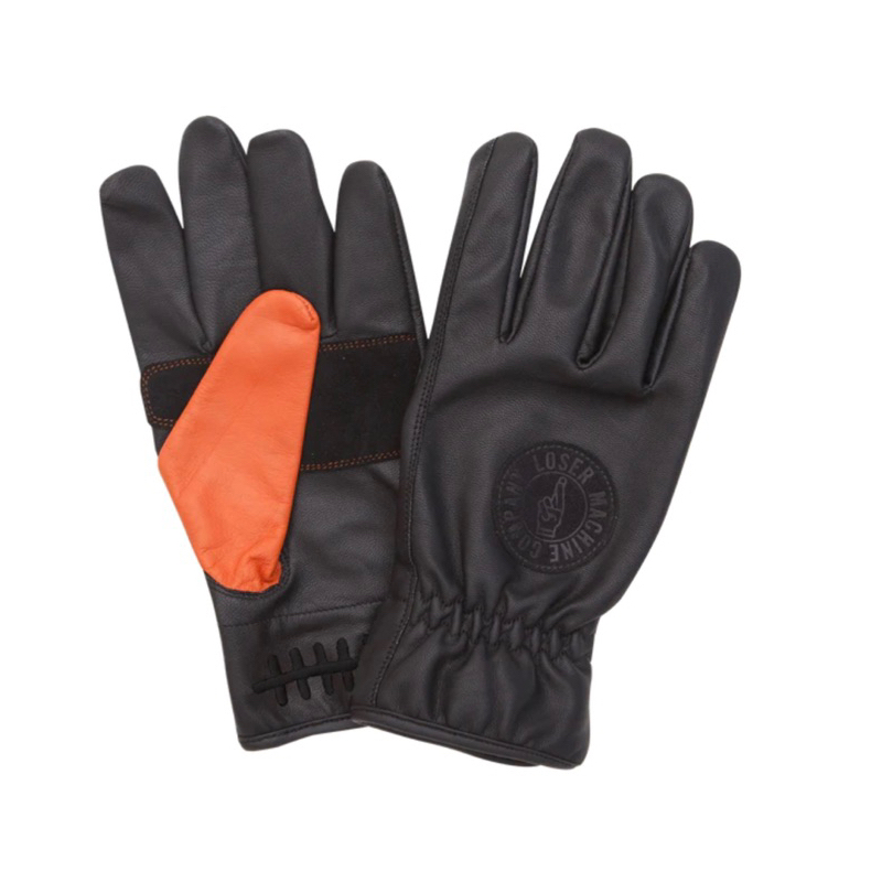 全新 現貨 Loser Machine death grip leather Gloves 皮手套 美式 復古 騎士 | 蝦皮購物
