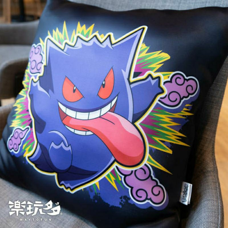 樂玩多 Pokemon 寶可夢耿鬼英雄系列 涼感抱枕 | 蝦皮購物