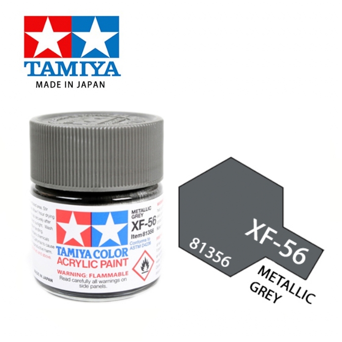【鋼普拉】現貨 田宫模型漆 TAMIYA 81756 XF-56 XF56 模型專用 水性漆 消光透明 保護漆 10ml | 蝦皮購物