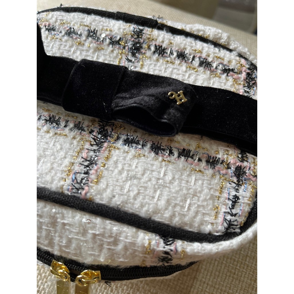 Tweed Chain Vanity Bag