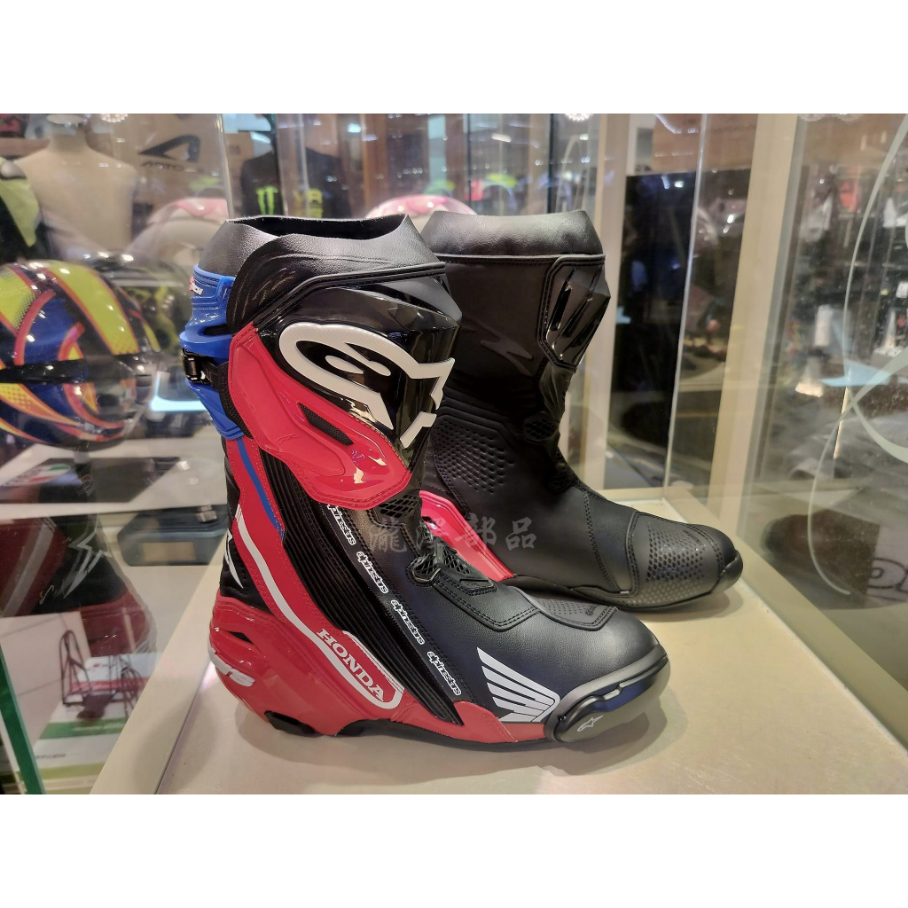 瀧澤部品 義大利 ALPINESTARS A星 SUPERTECH R HONDA聯名 HRC 車靴 防摔防護 頂級 | 蝦皮購物