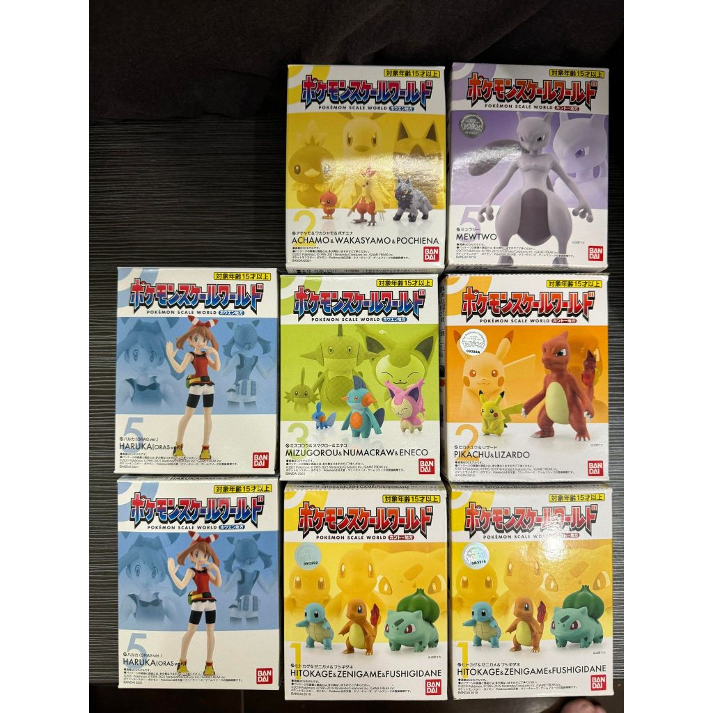 日版 Pokemon scale world 神奇寶貝 寶可夢 公仔 真實比例 從日本購入 | 蝦皮購物