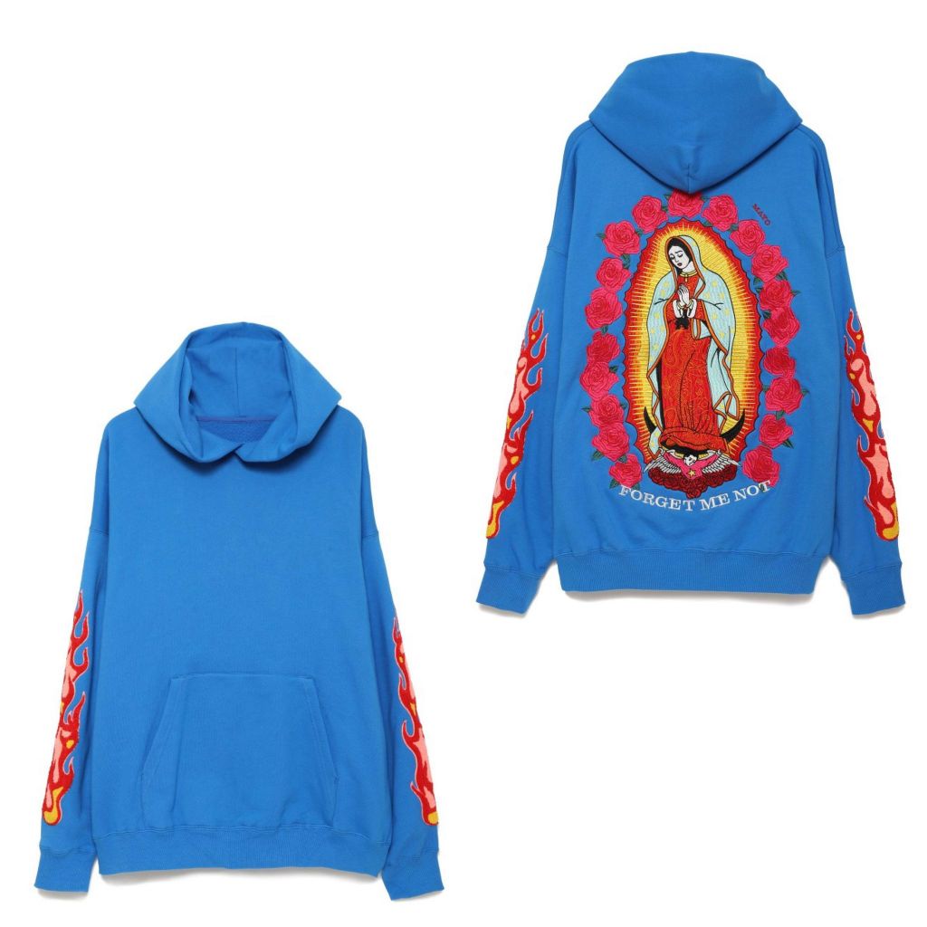 トップス MAYO embroidery maria hoodie MAYO MARIA HOODIE