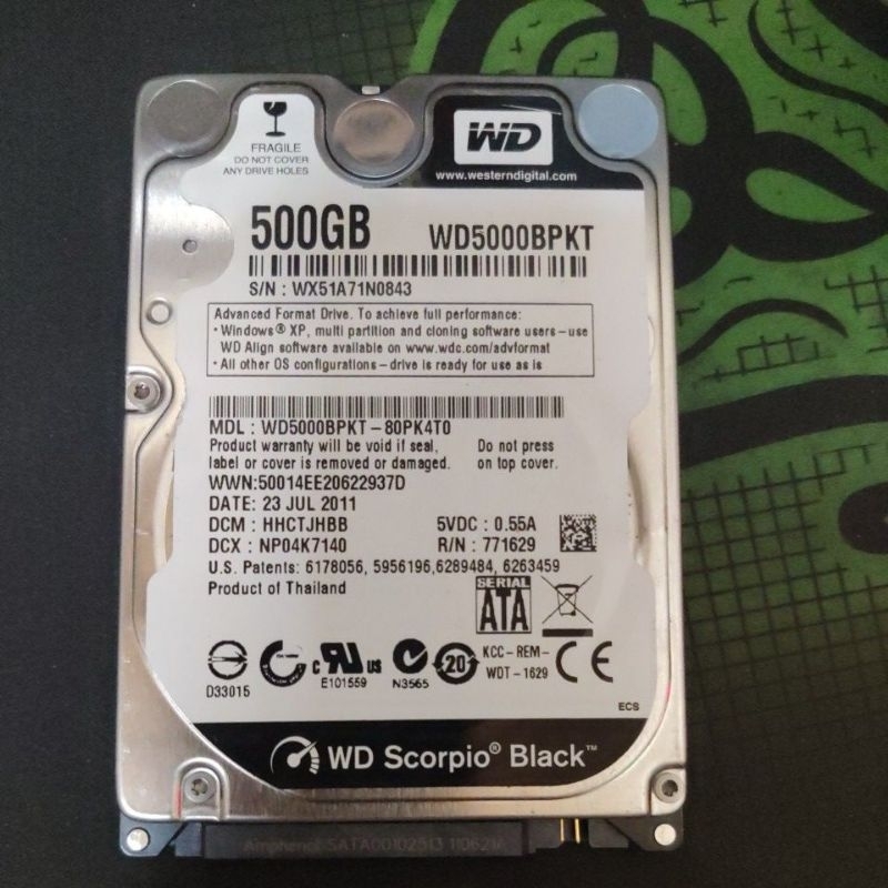 Wd5000bpkt on sale