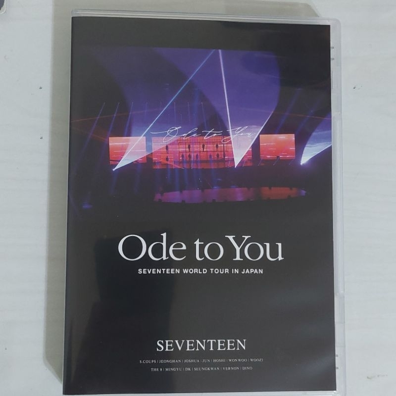 最終値下げ！ペン卒 SEVENTEEN ode to you DVD 日本語字幕 ミュージック