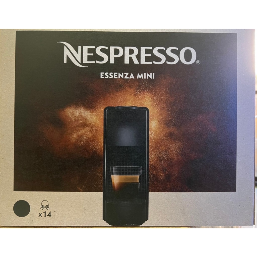 【Nespresso】膠囊咖啡機 Essenza Mini C30鋼琴黑(不含膠囊咖啡) C30-TW-BK-NE2全新