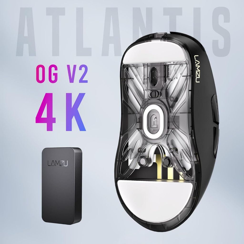 レビュー高評価のおせち贈り物 【新品未開封】Lamzu Atlantis 4K Pro