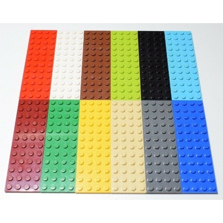 |樂高先生| LEGO 樂高 3029 4x12底板 薄板 綠色/深灰色/淺灰色/白色 樂高正版 零件 可刷卡 | 蝦皮購物