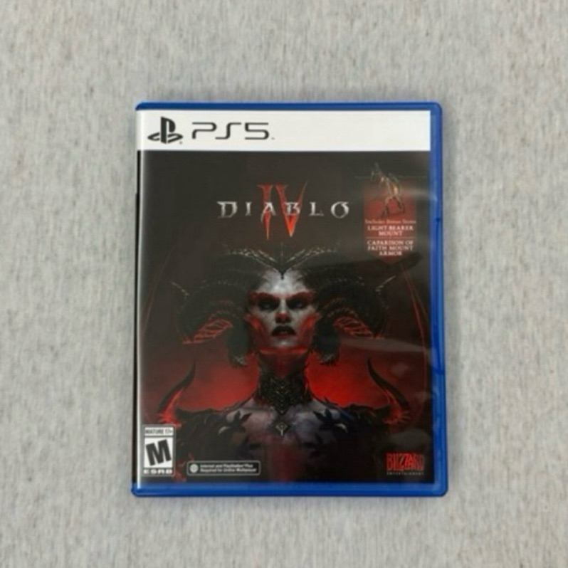 PS5｜DIABLO 暗黑破壞神4 /支援多語系遊戲片/ 附特典馬匹未用/ 現貨