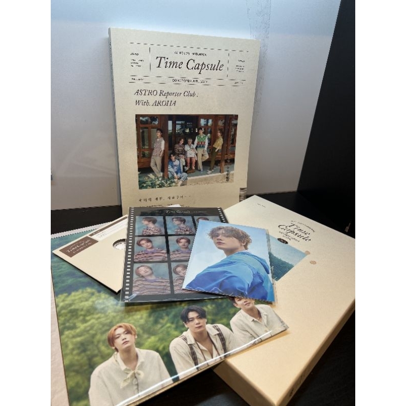 ASTRO 2021 PHOTOBOOK [TIME CAPSULE] 2021時光寫真書日版時光膠囊 內容物請看內文 | 蝦皮購物