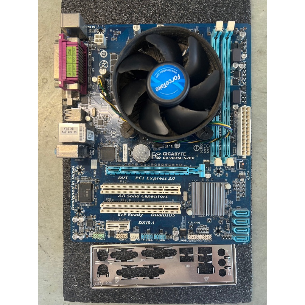 【吃土人現貨便宜賣】技嘉 GAH61MS2PV+CPU i3 2120 （含擋板） 蝦皮購物