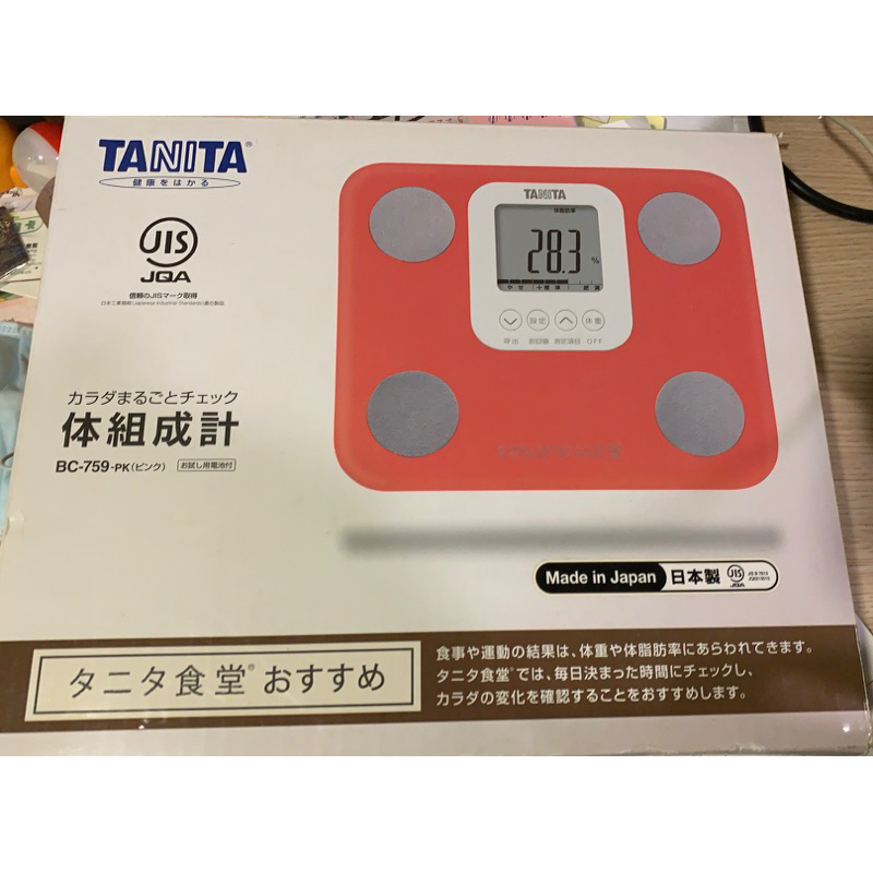 TANITA 體重體脂計 BC-759