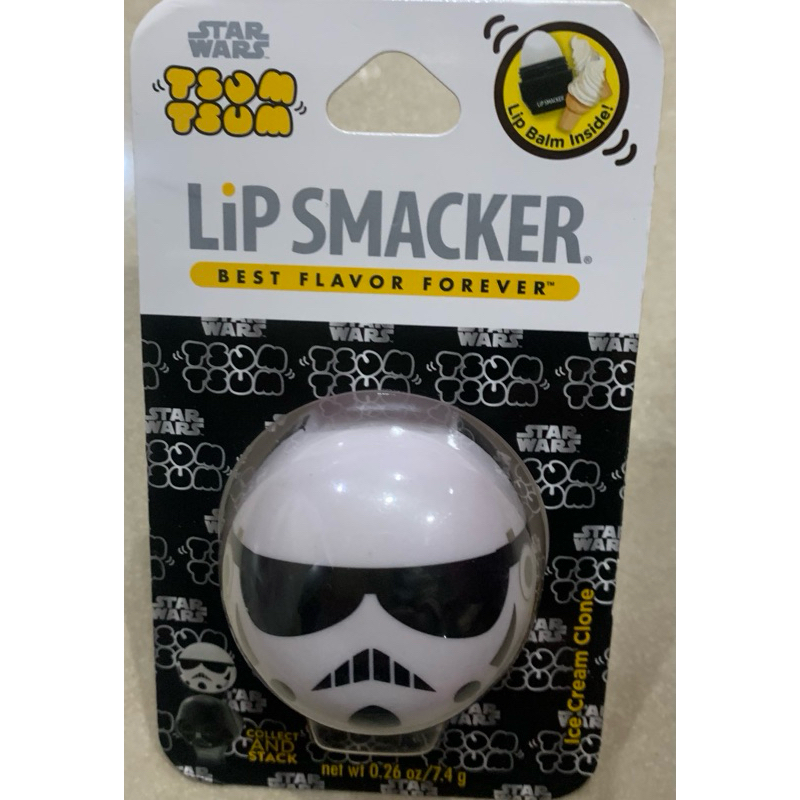 Lip Smacker Star Wars Tsum Tsum Lip Balm Stormtrooper Ice Cream Clone 0.26  oz (7.4 g)