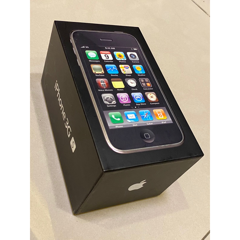 iPhone 3Gs 16GB 原廠空盒 絕版品