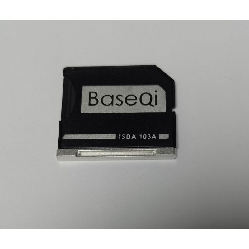 二手 BaseQi iSDA 103A 鋁合金 神隱 轉接卡 MicroSD 轉接卡 TF 轉接卡 | 蝦皮購物