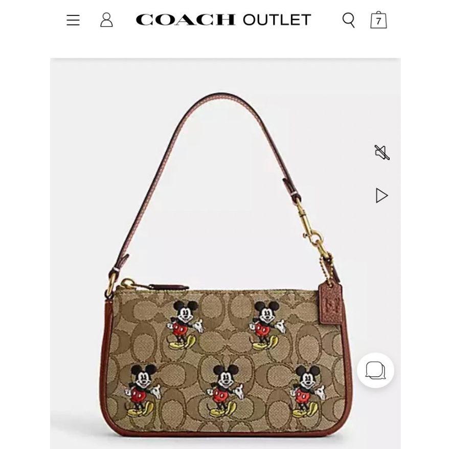 Coach x disney discount bag