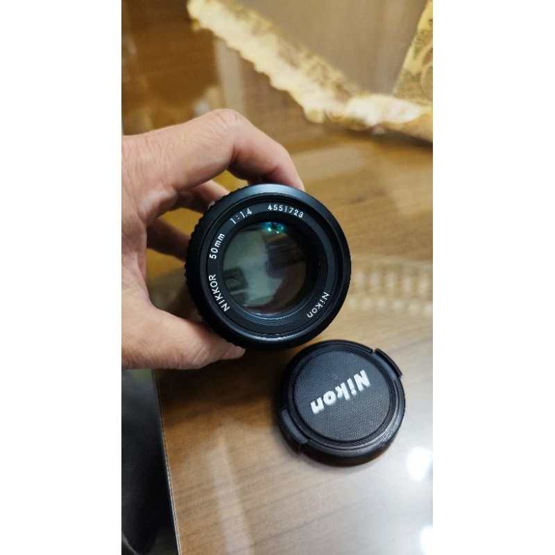 漂亮Nikon 50mm F1.4 Ai版本可直上Fm Fe Fm2 FA | 蝦皮購物