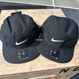 iShoes正品 Nike 老帽 黑 五分割帽 透氣 排汗 跑步 健身 遮陽 運動帽 帽子 FB5624-010