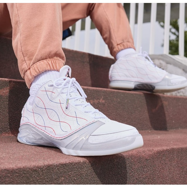 胖達）NIKE AIR JORDAN 23 RETRO 刺繡籃球鞋FV3621-140 白男鞋| 蝦皮購物