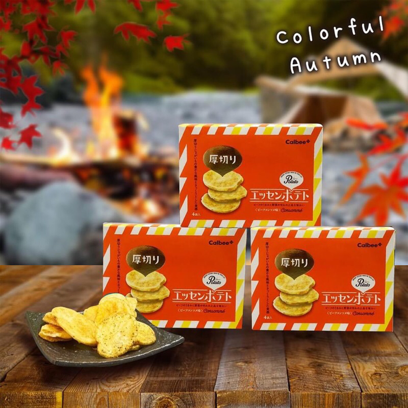 [少量現或] 日本Calbee Plus限定-清燉牛肉厚切薯片68g | 蝦皮購物