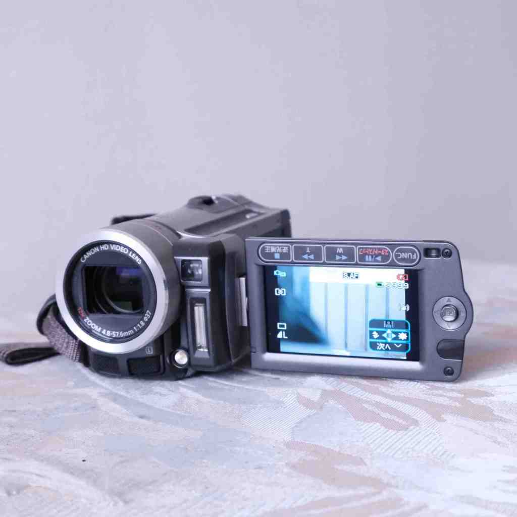 Canon iVIS HF 10 DV 早期CMOS HD高清攝影機/ 數位相機(翻轉螢幕自拍