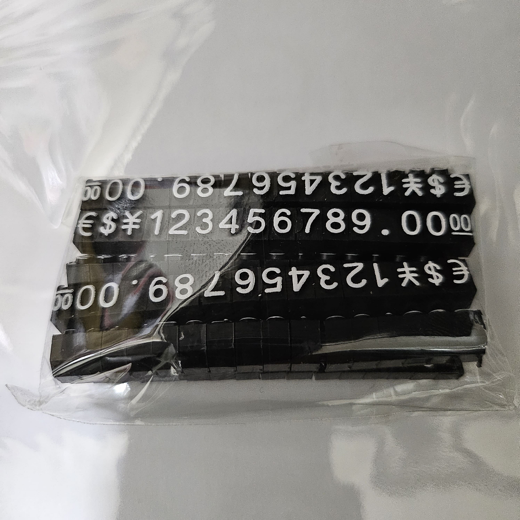 數字豆白/銀/金標價格適用標價錢數字標價牌五邊形數字豆數字牌價格牌