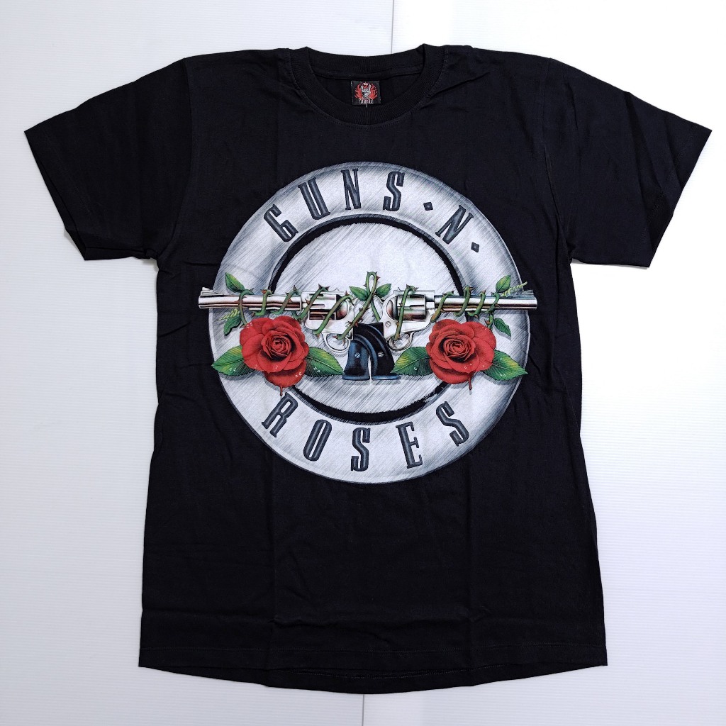 【Mr.17】Guns n roses 槍與玫瑰 槍花 Greatest Hits 短袖圓筒 黑色樂團T恤(H962) | 蝦皮購物